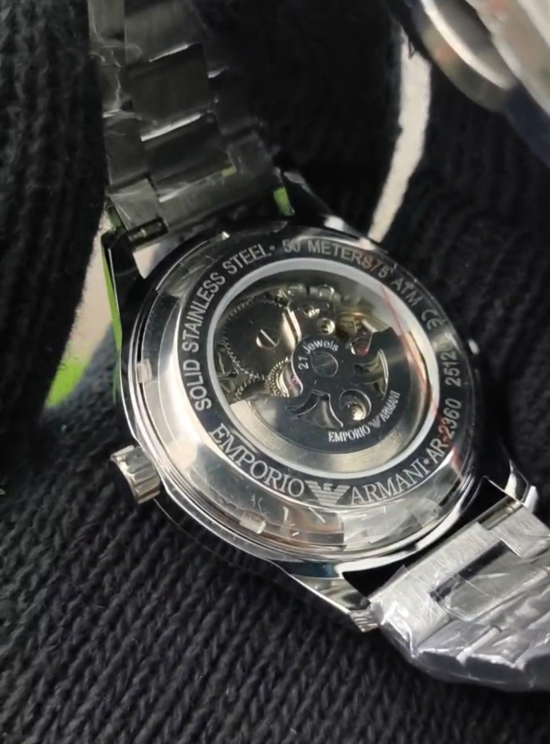 Armani Automatic Watch Premium Best Quality - Image 2